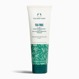 Tea Tree 3-in-1 Wash. Scrub & Mask